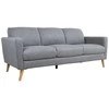 Home4you Sofa KAILI 3-vietė, pilka