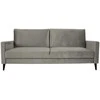Home4You Sofa-lova ANNA su daiktadėže Smėlio spalvos aksomas