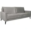 Home4You Sofa-lova ANNA su daiktadėže Smėlio spalvos aksomas