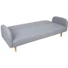 Home4You Sofa-lova KARIN 208x80x80cm, pilka