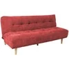 Home4You Sofa-lova KIRUNA 186x101xH87cm, raudona
