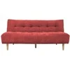 Home4You Sofa-lova KIRUNA 186x101xH87cm, raudona