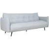 Home4You Sofa-lova LANDER Šviesiai Pilka, Trivietė, 202 cm