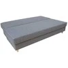 Home4You Sofa-lova VELLA su daiktadėže, pilka