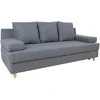 Home4You Sofa-lova VELLA su daiktadėže, pilka