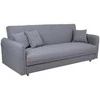 Home4You Sofa-lova VISBY 200x88xH93cm, pilka