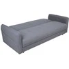 Home4You Sofa-lova VISBY 200x88xH93cm, pilka