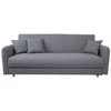 Home4You Sofa-lova VISBY 200x88xH93cm, pilka