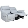 Home4you Sofa-reglaineris BOWEN Smėlio/Pilkšva spalva