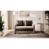 Fotelis Signal Meble Sofa Signal TM-2 EK-18, tamsiai ruda