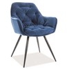 Fotelis Signal Meble Sofa Signal TM-3 EK-26, balta