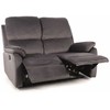 Fotelis Signal Meble Sofa SPENCER 2 VELVET, pilka bluvel 14