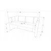 Fotelis Signal Meble Sofa TM-3 EK-14, juoda