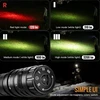 Sofirn HS43 LED žibintuvėlis SOFIRN Aku 21700 3200lm 5000mAh priekinis žibintas Baltas / RAUDONAS