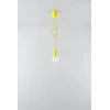 Sollux Lighting Lampa Wisząca ERICA 1 Żółta na Sufit Dziecięca E27