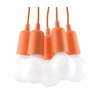 Sollux Lighting Lampa Wisząca ERICA 5 Pomarańczowa Dziecięca LED
