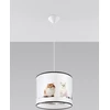 Sollux Lighting Lampa wisząca KOTY 30 nowoczesny wielokolorowy do sypialni Sollux led