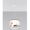 Sollux Lighting Lampa wisząca KOTY 30 nowoczesny wielokolorowy do sypialni Sollux led