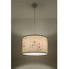Sollux Lighting Lampa wisząca SOWY 40 nowoczesnyPVC do sypialni dziecięcej Sollux led