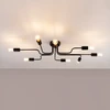 Sollux Lighting Vector 8 Led juodas pakabinamas šviestuvas virtuvei, valgomajam