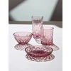 STM Sorrento puodeliai, 4 vnt., rožinės spalvos, Lyngby Glas