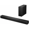 Namų kino sistema Sharp Compact 2.1 Soundbar with Wireless Subwoofer | HT-SBW121 | 240 W | Bluetooth | Belaidė jungtis | Juodas