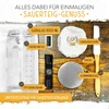 SOURDIN STARTER KIT 1000ml FERMENTACINIO STIKLO TERMOMETRO METELĖ