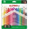 ALPINO spalvoti pieštukai CLASSIC, 12 spalvų
