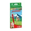 ALPINO spalvoti pieštukai CLASSIC, 12 spalvų