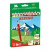 Spalvoti pieštukai Alpino, 36 spalvos