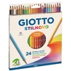 Spalvoti pieštukai Fila Giotto Stilnovo, 24 spalvų