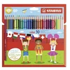 Spalvoti pieštukai Stabilo Color 30 spalvų