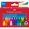 Spalvoti pusiau riebūs pieštukai faber-castell 120024 (naudoti c)
