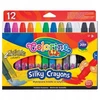 Spalvotos kreidelės su metalizuotomis spalvomis Colorino, 12 spalvų