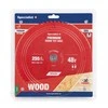 SPECIALIST+ pjovimo diskas Wood 255x48Tx30mm