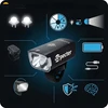 Specter LED PRIEKINIS DVIRAČIO LEMPAS USB C Spectre Compass 1500LM 7 režimai
