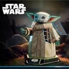 Dėlionė Spin Master Star Wars 4d Build Grogu figūrėlės konstravimo rinkinys, 103 detalės