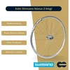 Spin Wheels Koło rowerowe tylne tył 26 cali Shimano Nexus 3 biegi Sidabrinė Wzmacniane