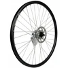 Spin Wheels Priekinis dviračio ratas 28 colių Shimano generatorius diskui Juodas + 160 diskas