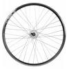 Spin Wheels Priekinis dviračio ratas 28 colių priekinis Shimano 3W generatorius Juodas Conical