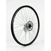 Spin Wheels Priekinis dviračio ratas 28 colių Shimano generatorius diskui Juodas + 160 diskas