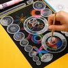 Spirografo RINKINYS piešimui vaikams, 3D lavinantis žaislas, 22 ELEMENTAI
