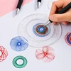 Spirografo RINKINYS piešimui vaikams, 3D lavinantis žaislas, 22 ELEMENTAI