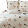 Spod Igły i Nitki Patalynė Z MISIEM KOMPLET 220x200 SATYNA 100% BAWEŁNA PRINTY TEDDY