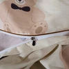 Spod Igły i Nitki Patalynė Z MISIEM KOMPLET 220x200 SATYNA 100% BAWEŁNA PRINTY TEDDY