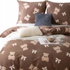Spod Igły i Nitki Patalynė Z MISIEM KOMPLET 200x200 SATYNA 100% BAWEŁNA PRINTY TEDDY