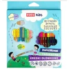 Spokey Dvipusiai trikampiai pieštukai 48 spalvų EASY - Easy Stationery