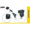 Sport Arsenal 505 S3 dviračio krepšys su Quick Fix bagažine