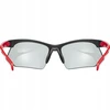 Akiniai Uvex Sportstyle 802 variomatic juodas red baltas / smoke