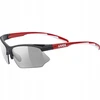 Akiniai Uvex Sportstyle 802 variomatic juodas red baltas / smoke